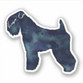 ソフトコートウィートテリアドッグウォーター色 シール (正面)