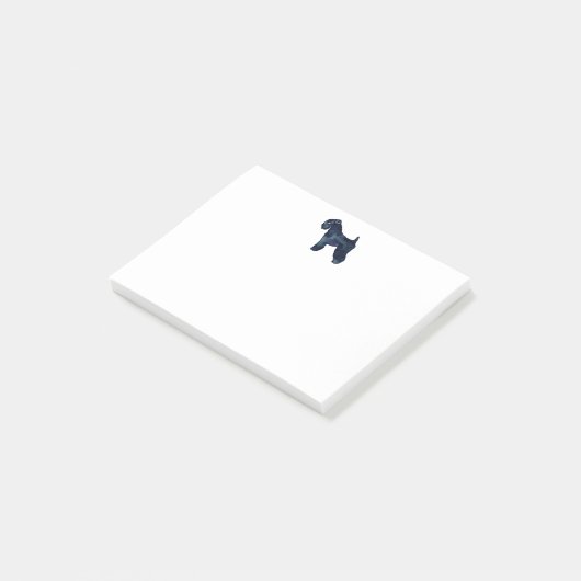 ソフトコートウィートテリアドッグウォーター色 ポストイット (アングル)