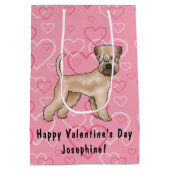 ソフトコートウィートテリアドッグハートピンク ミディアムペーパーバッグ (裏面)