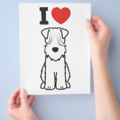 ソフトコートウィートテリアドッグマンガ チラシ (手)