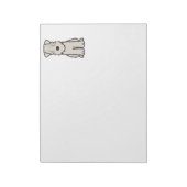 ソフトコートウィートテリアドッグマンガ ノートパッド (回転)