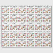 ソフトコートウィートテリアパステルハッピーバースデー ラッピングペーパー (フラット)