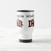 ソフトコートウィートテリアパパギフト トラベルマグ (中央)