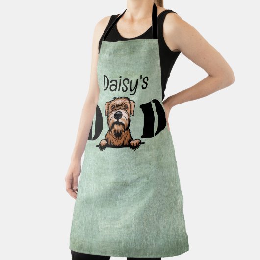 ソフトコートウィートテリアパーソナライズされたパパエプロン エプロン (インサイチュ)