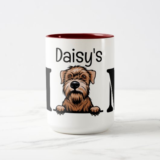 ソフトコートウィートテリアピーキングママ ツートーンマグカップ (中央)