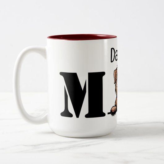 ソフトコートウィートテリアピーキングママ ツートーンマグカップ (左)