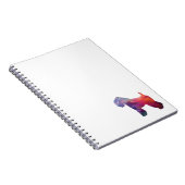 ソフトコートウィートテリアードグジオパープル ノートブック (右側)