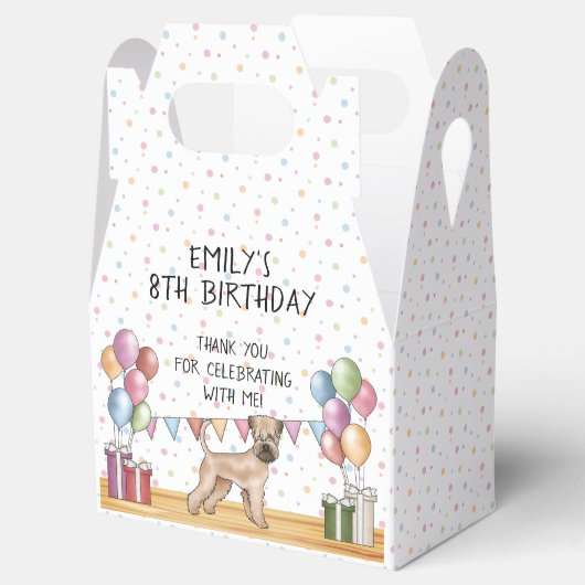 ソフトコートウィートテリアードッグ誕生日ありがとう フェイバーボックス (オープン)