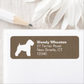 ソフトコートウィートテリア差出人住所ラベル ラベル (インサイチュ)