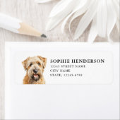 ソフトコートウィートテリア差出人住所ラベル ラベル (インサイチュ)