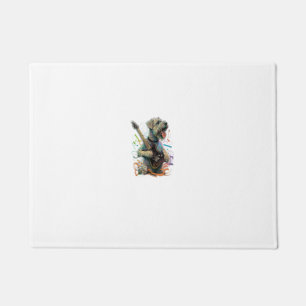 ソフトコートウィートテリア犬遊の電気G ドアマット