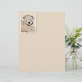 ソフトコートウィートテリア絵画ズオリジナルアート