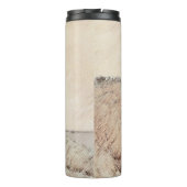 ソフトコートウィートテリア絵画ズオリジナルアート タンブラー (裏面)