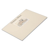 ソフトコートウィートテリア絵画ズオリジナルアート ノートパッド (アングル)