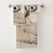 ソフトコートウィートテリア絵画ズオリジナルアート バスタオルセット (インサイチュ)