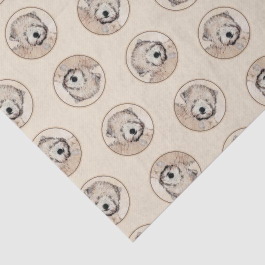 ソフトコートウィートテリア絵画ズオリジナルアート 薄葉紙 (詳細)