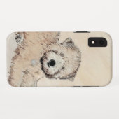 ソフトコートウィートテリア絵画ズオリジナルアート Case-Mate iPhoneケース (裏面(横))