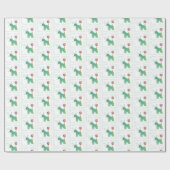 ソフトコートウィートテリア誕生日 ラッピングペーパー (フラット)