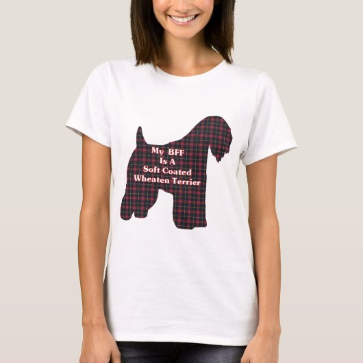 ソフトコートウィートテリアBFFギフト Tシャツ (正面)