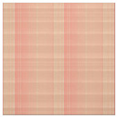 ソフトコーラルピーチ格子模様 ファブリック (見本)