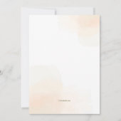 ソフトコーラル招待状 招待状 (裏面)