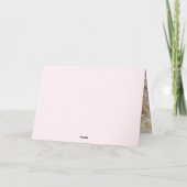 ソフトゴールド バロック フラワーメモリーフレームギャラリー シーズンカード (裏面)