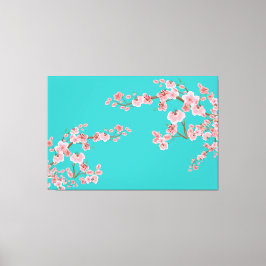 ソフトサクラ水彩画 キャンバスプリント