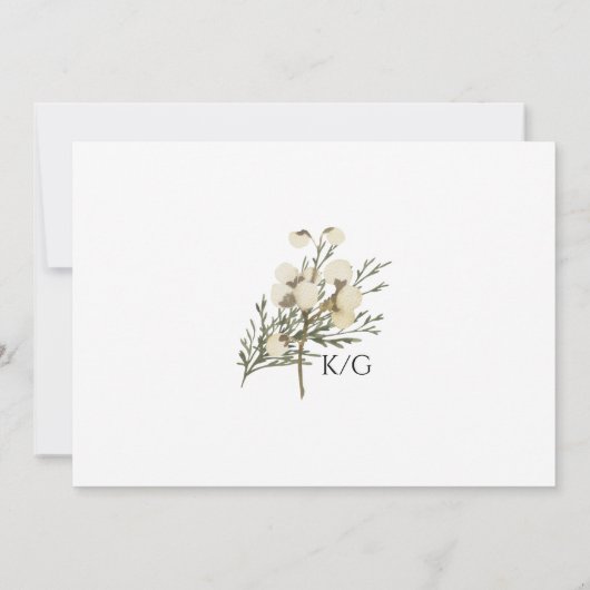 ソフトサンゴフローラ植物樹結婚脂救の セーブザデート (裏面)