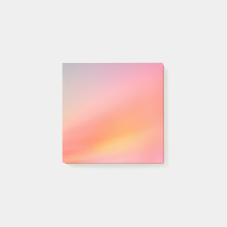 ソフトサンセットグラディエントのポストイットノート – Dreamy Pastel ポストイット