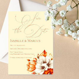 ソフトサンセットグロー日付の結婚保存 招待状