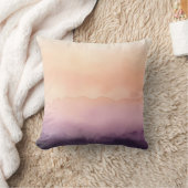 ソフトサンセット水彩枕 クッション (ブランケット)