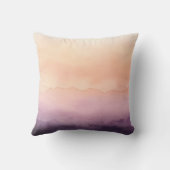 ソフトサンセット水彩枕 クッション (裏面)