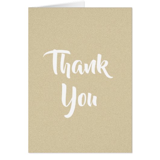 ソフトサンドサンキューカード (正面)