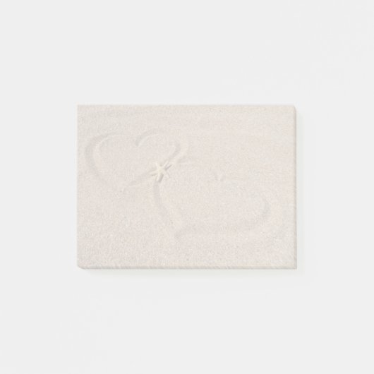 ソフトサンドハート ポストイット (正面)