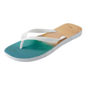 ソフトサンドビーチフォトフリップフロップ ビーチサンダル (アングル)