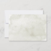 ソフトサンフラワーズボホ結婚ハート 出欠カード (裏面)