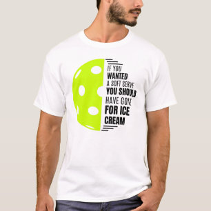 ソフトサーもしビスにアイスクリームを取りに行きたい Tシャツ