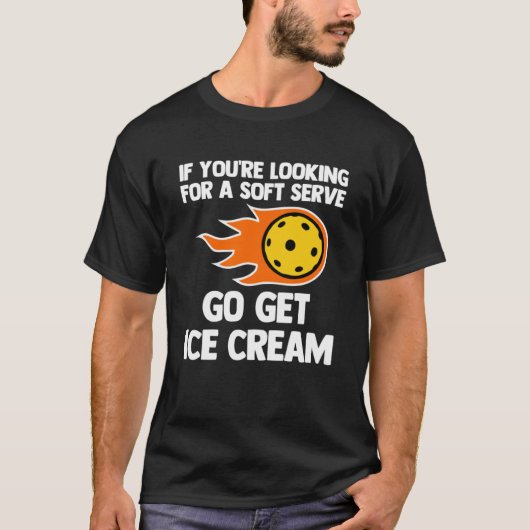 ソフトサーもしビスを探しているGo Get Ice Crea Tシャツ (正面)