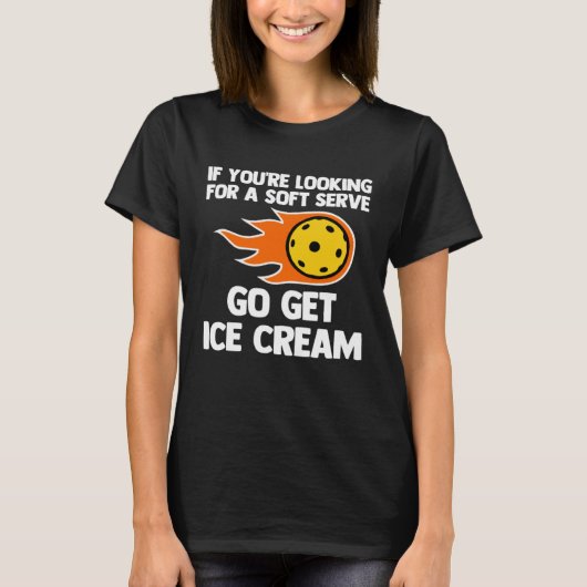 ソフトサーもしビスを探しているGo Get Ice Crea Tシャツ (正面)