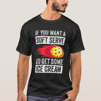 ソフトサーもしビス行くアイスクリームパッドを取得する Tシャツ