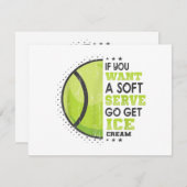ソフトサーもしビス行ってアイスクリームを手に入れおもしろいて シーズンカード (正面/裏面)