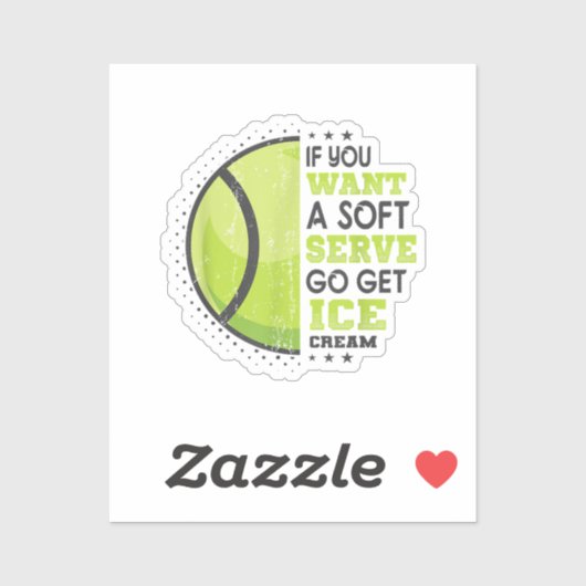 ソフトサーもしビス行ってアイスクリームを手に入れおもしろいて シール (シート)