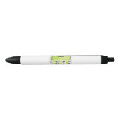 ソフトサーもしビス行ってアイスクリームを手に入れおもしろいて 黒ボールペン (正面)