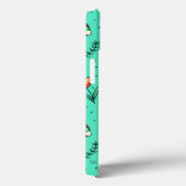 ソフトシアンイースターパターン電話ケース Case-Mate iPhoneケース (裏面 / 右)