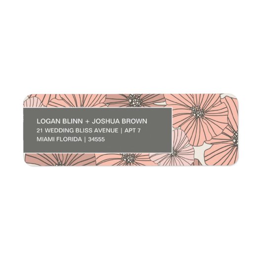 ソフトシック |差出人住所ラベル ラベル (正面)