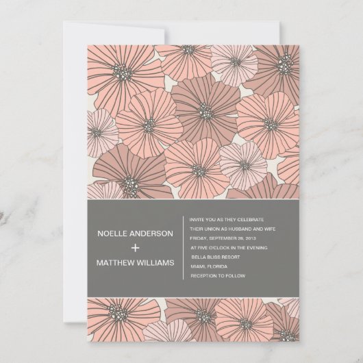 ソフトシック | 結婚式招待状 招待状 (正面)