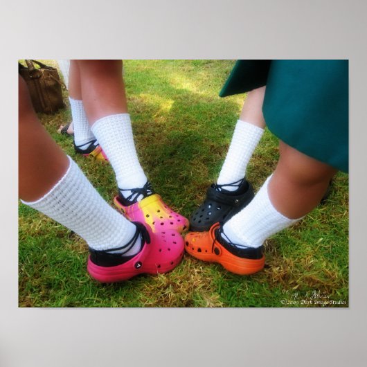 ソフトシューズ&クロスプリント ポスター (正面)