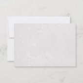 ソフトシルバーハートRSVP 出欠カード (裏面)