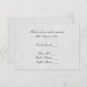 ソフトシルバーハートRSVP 出欠カード (正面/裏面)