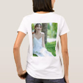 ソフトシーエステティックモダン卒業式招待状 Tシャツ (裏面)